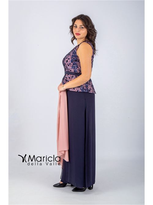 con baschina paiette PAOLA FORTI | PF101/22BLU